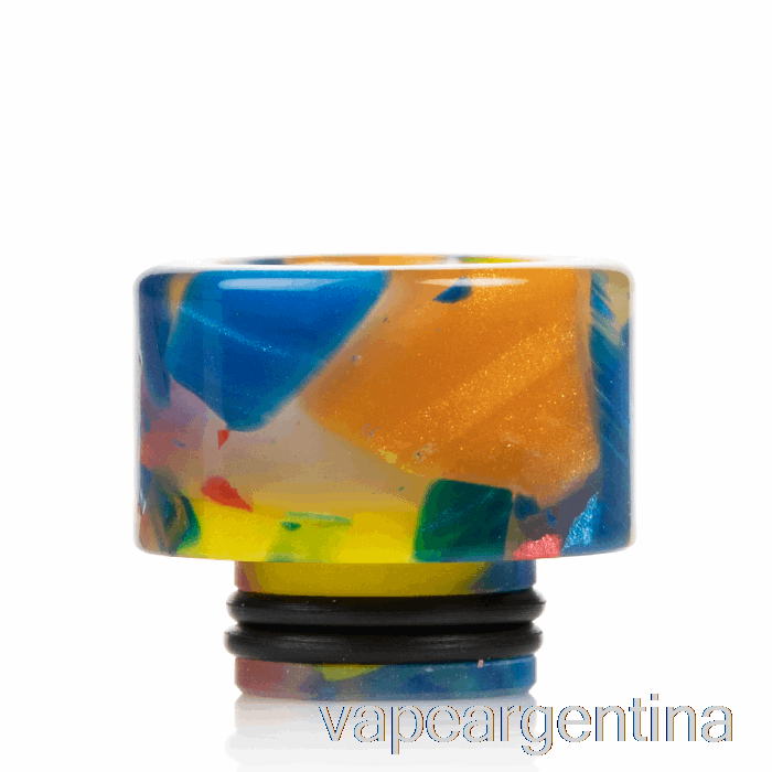 Vape De Resina Arcoíris Con Punta De Goteo De Resina De Calibre Ancho 510 Argentina